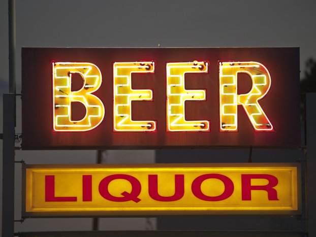 beer liquor store sign 