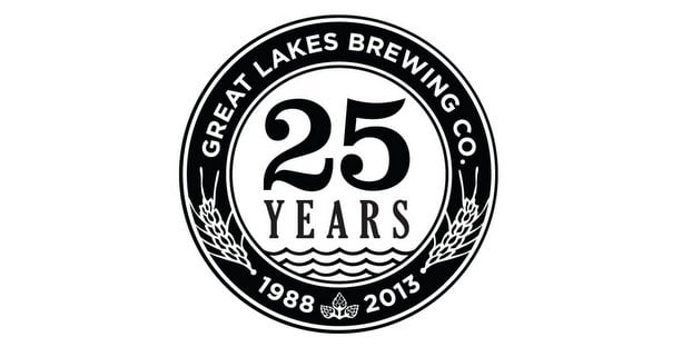 Great Lakes Brewing 25th Anniversary Logo