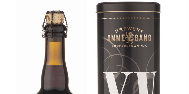 OMMEGANG XV CAN AND BOTTLE