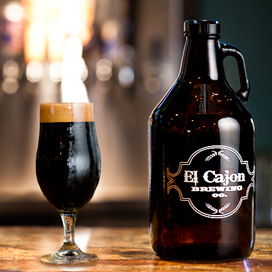 El Cajon growler and beer