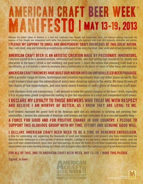 craft manifesto 