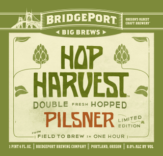 Bridgeport Brewing 900 pounds Hop Harvest