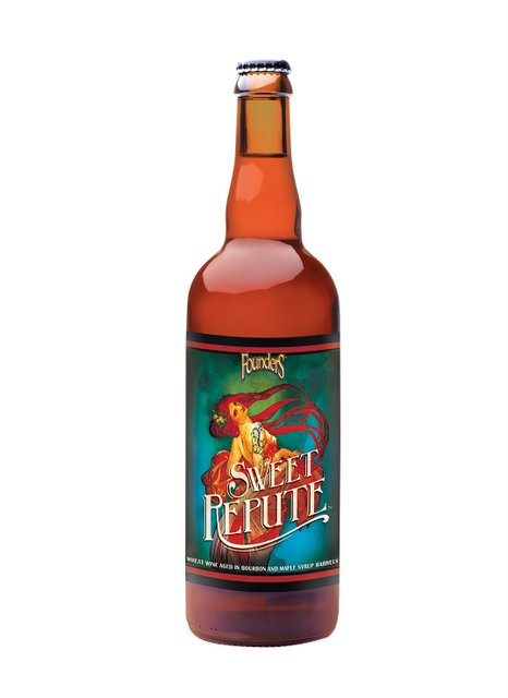 Sweet Repute is one hundred percent barrel-aged in maple syrup bourbon barrels and bourbon barrels over the course of 16 months, then blended using carefully calculated ratios for the ultimate final product.