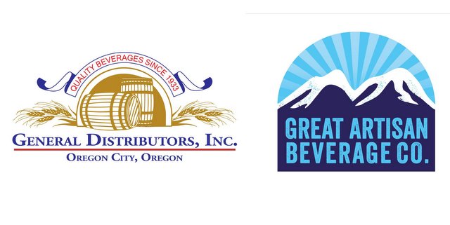 General Distributors Great Artisan Beverage Logos Together