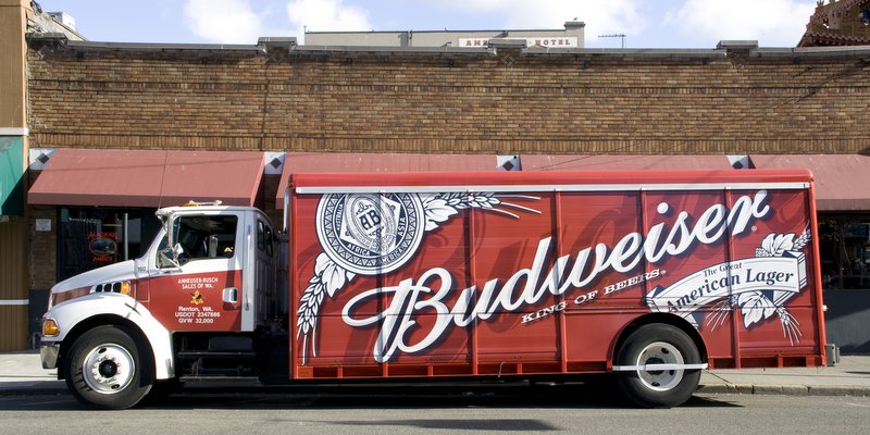 Budweiser truck