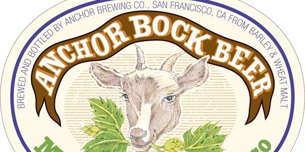 Anchor Bock Beer Label