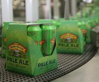 Sierra Nevada expands cans pints of Pale Ale