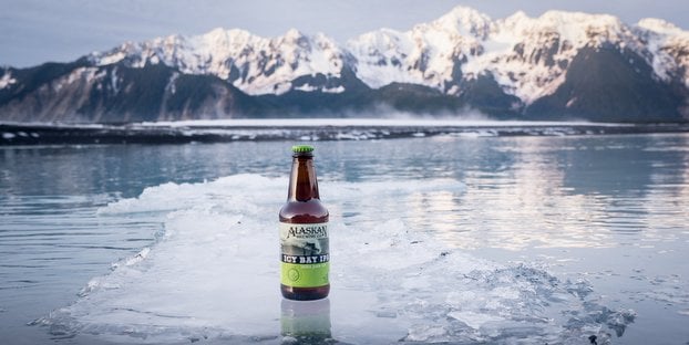 Alaskan brewing Co icy bay IPA