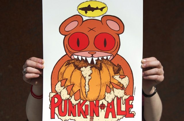 Dogfish Head Punkin Poster 
