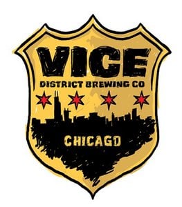 Vice District Brewing Co. sits squarely in the center of Chicago’s South Loop.