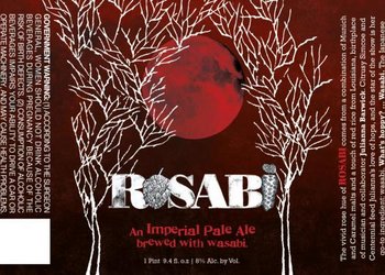 This June, Dogfish Head Craft Brewery will release Rosabi, a well-hopped Imperial Pale Ale