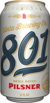Uinta Brewing 801 Pilsner Can