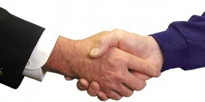 Strategic Partnership Handshake