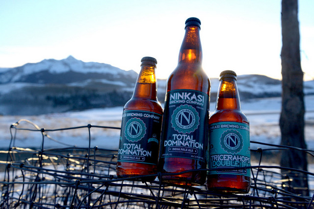 Ninkasi Brewing Co Colorado cold beer