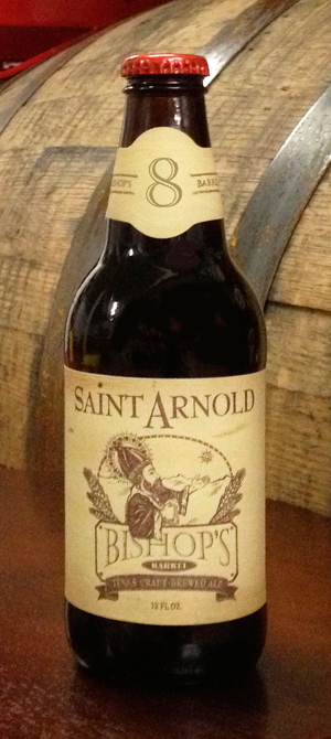 Saint Arnold Barrel bottle