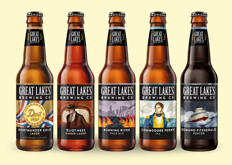 Lakes Brewing new labels 