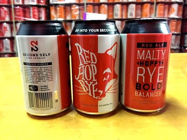 Second Shelf Red Hop Rye Cans