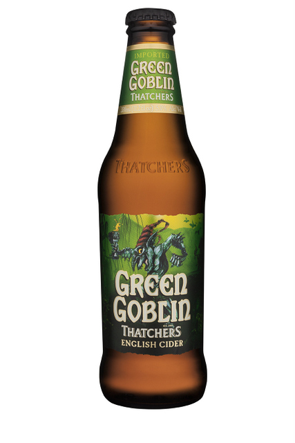 Green Goblin thatchers bottle