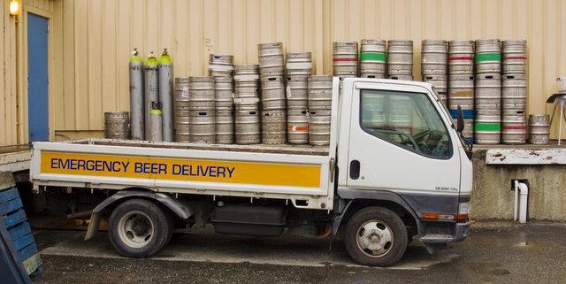 beer truck distributor funny