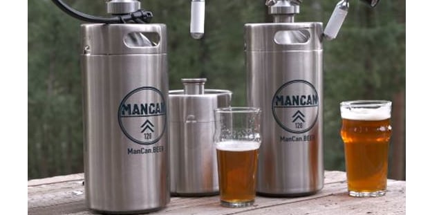 ManCan Craft Beer Growler Featured