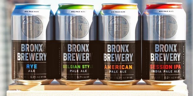 Bronx Brewery new cans beer