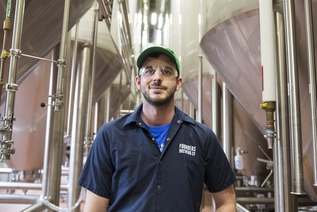 Wes Noble, shift lead cellar operator Founders Brewing Co. (Grand Rapids, Mich.)