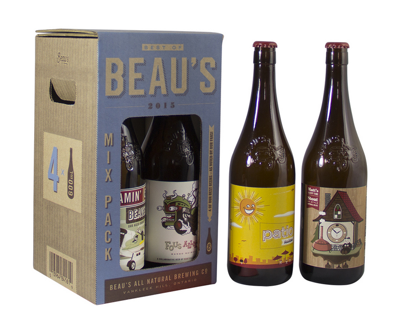 Beau Brewing’s holiday mix pack