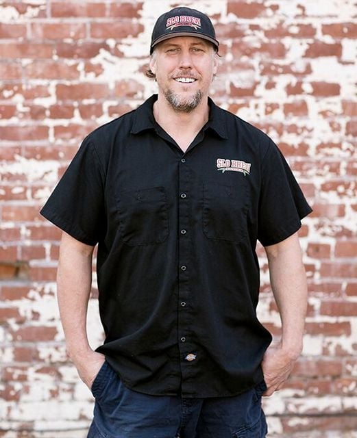 Steven Courier, chief brewer SLO Brewing Co., San Luis Obispo, Calif.