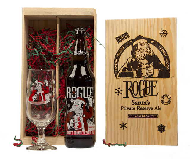 Santas gift box Rogue Ales
