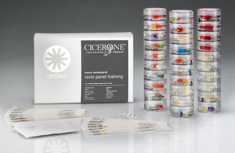 Cicerone Certification Program taste panel training kits 