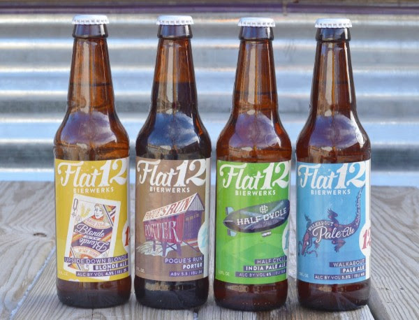 Flat12 Bierwerks Rebranding Bottles