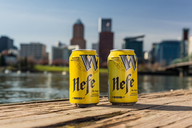 Widmer Hefe in cans 
