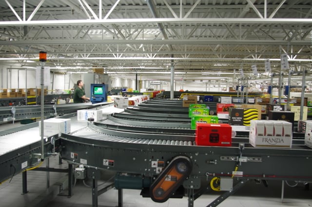 Warehouse Control Systems (WCS) contain the move logic for the warehouse. They know when inventory is inducted into the material handling system and can trigger each unit to turn on and off, moving inventory through fulfillment areas. 