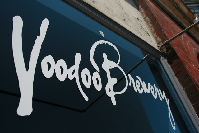 Voodoo Brewery window