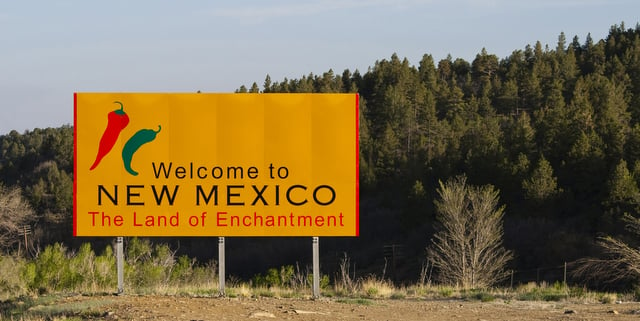New Mexico sign