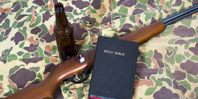 beer bible came gun 