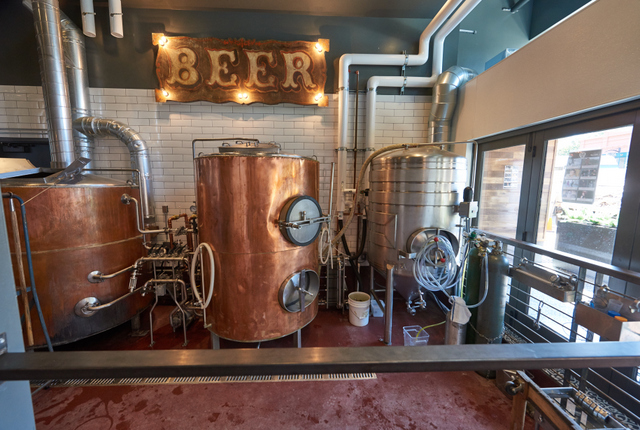 SLO Brew brewhouse 