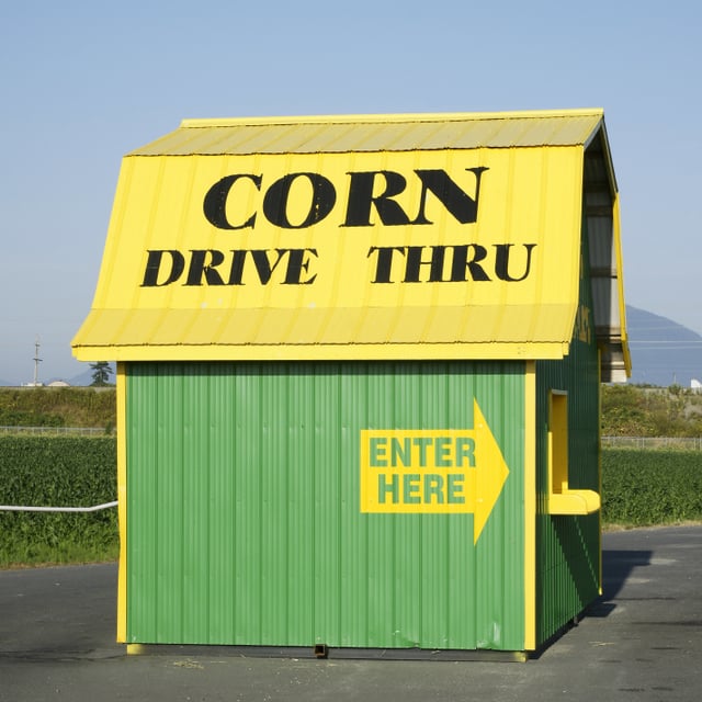 corn drive thru 