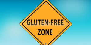 Gluten free zone sign cbb crop