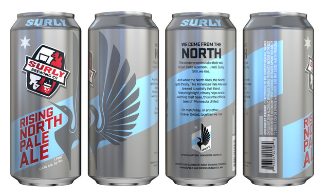 Surly Brewing Rising North 4-sided Can