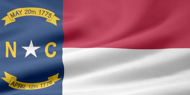 North Carolina flag cbb crop