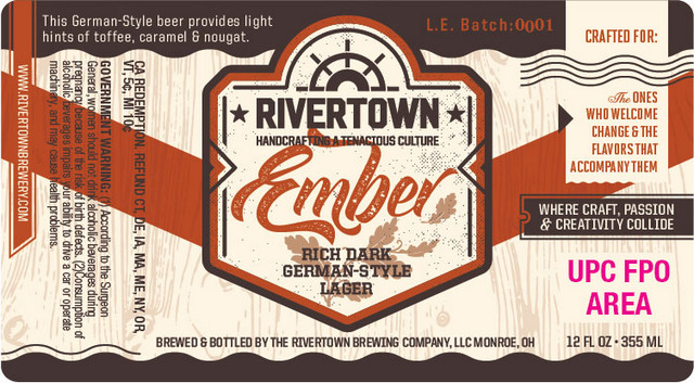 rivertown craft beer branding