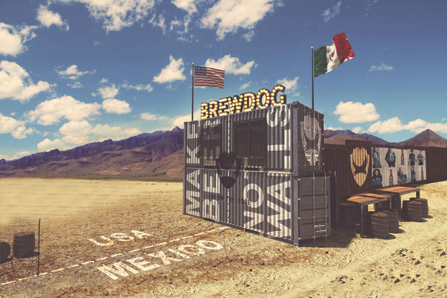 BrewDog Mexican American border bar 