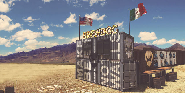 BrewDog Mexican American border bar cbb crop