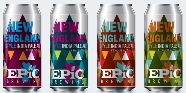 Epic IPA cans