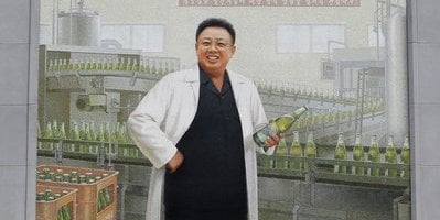 North Korea Kim Jung-un Taedonggang Brewery cbb crop
