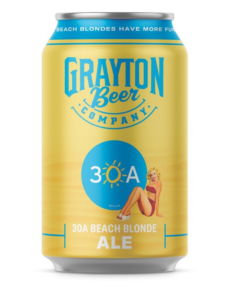 Grayton Beer Co. 30ABeachBlondeAleCan