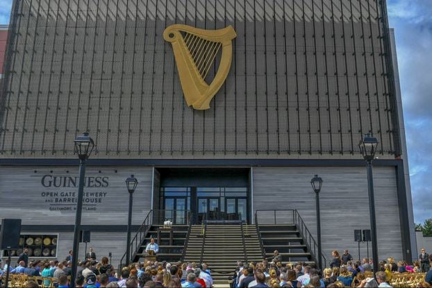 Guinness brewery open