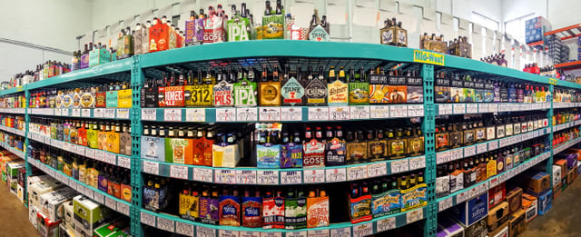 beer store fridge shelves distribution beer store supermarket