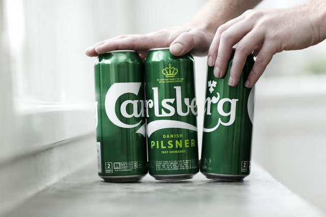 Carlsberg Snap Pack cans